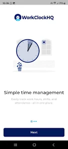 Work Clock HQ screenshot 2