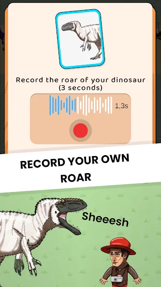 My Dino Voice Zoo screenshot 1