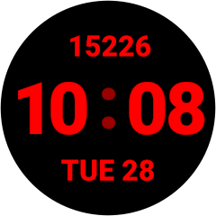 Minimal Bold Time Watch face APK