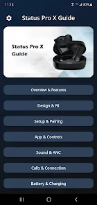 Status Pro X Guide screenshot 2