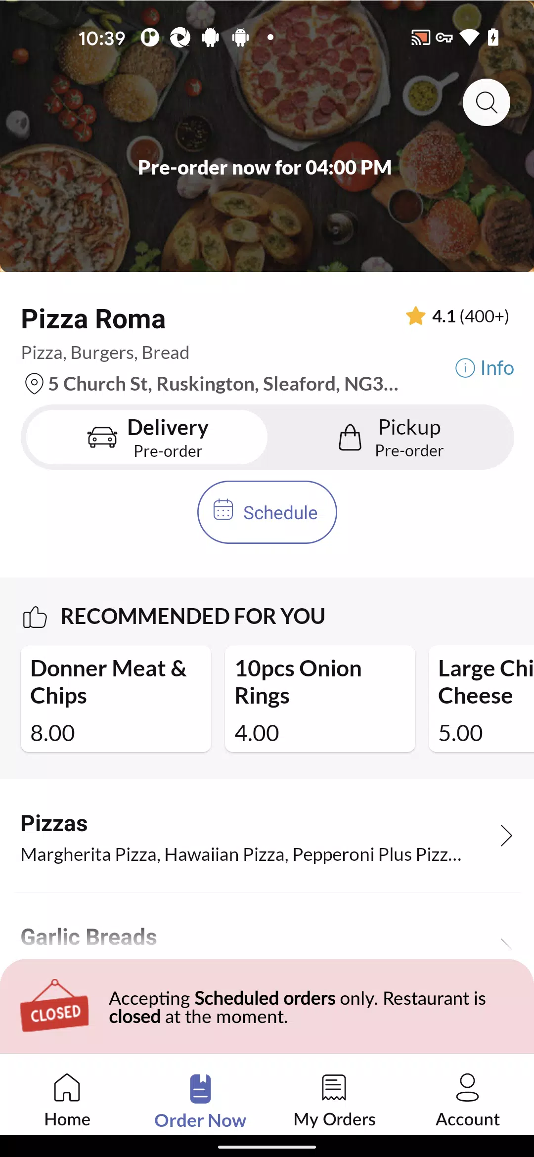 Pizza Roma screenshot 3